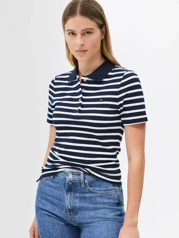 1985 SLIM PIQUE POLO SS 240918 - LUX54