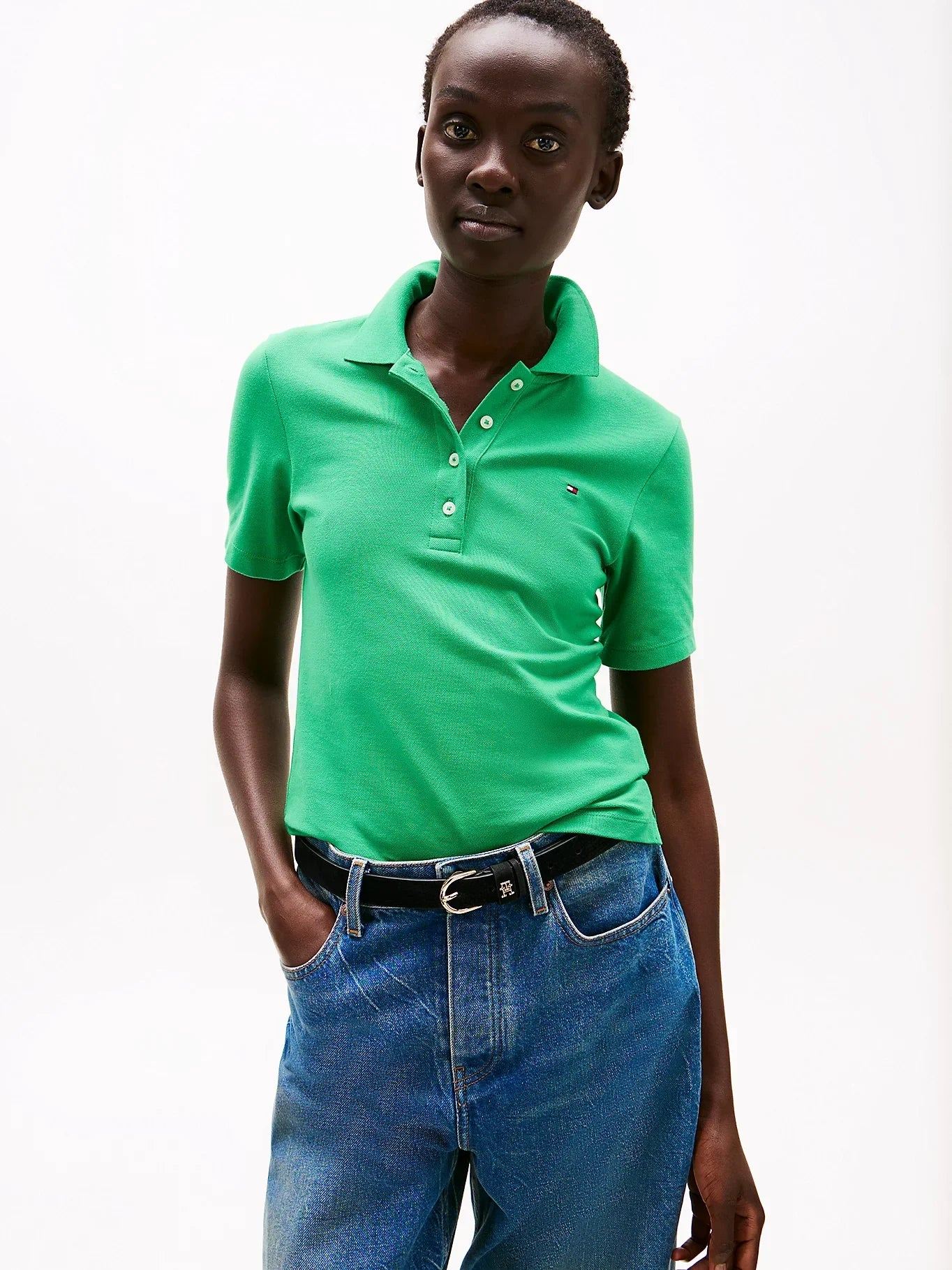 1985 SLIM PIQUE POLO SS 240919 - LUX54