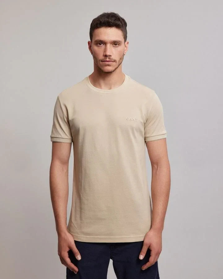 3D GRAPHIC SLIM PIQUE T-SHIRT 277 - LUX54