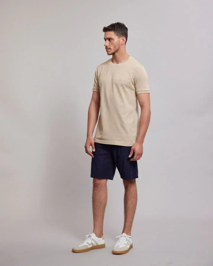3D GRAPHIC SLIM PIQUE T-SHIRT 277 - LUX54