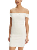 TJW SMOCK BODYCON DRESS 240099