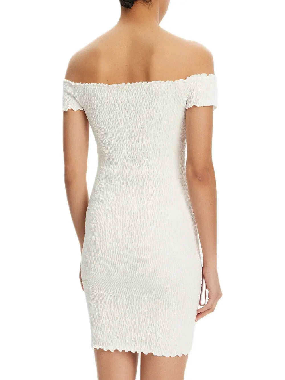 TJW SMOCK BODYCON DRESS 240099