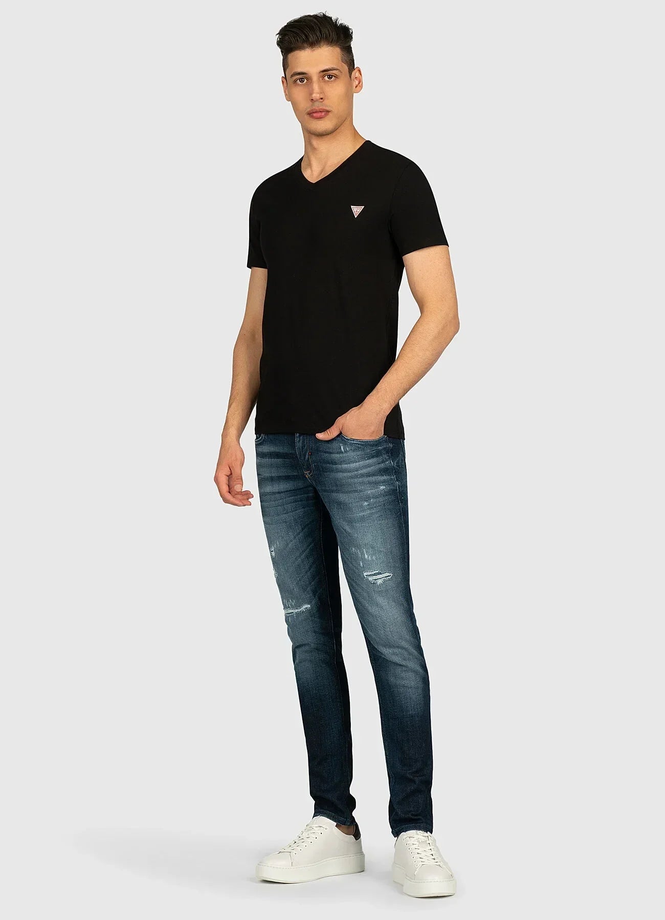 VN SS CORE TEE - ORGANIC STRETCH JERSEY 180 M1RI32J1311 JBLK