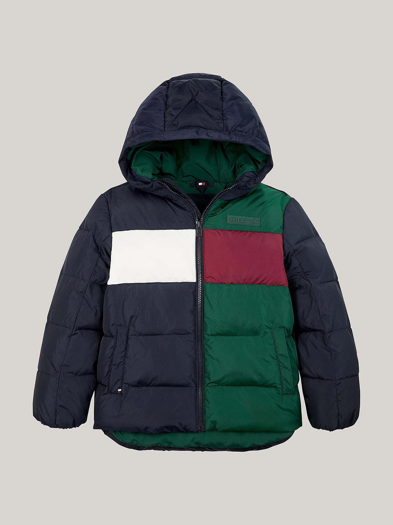 K B COLORBLOCK RIPSTOP PADDED JACKET 232554
