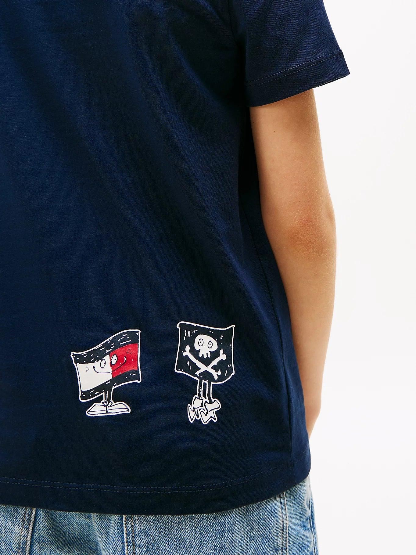 B FLAG FUN TEE SS 38693