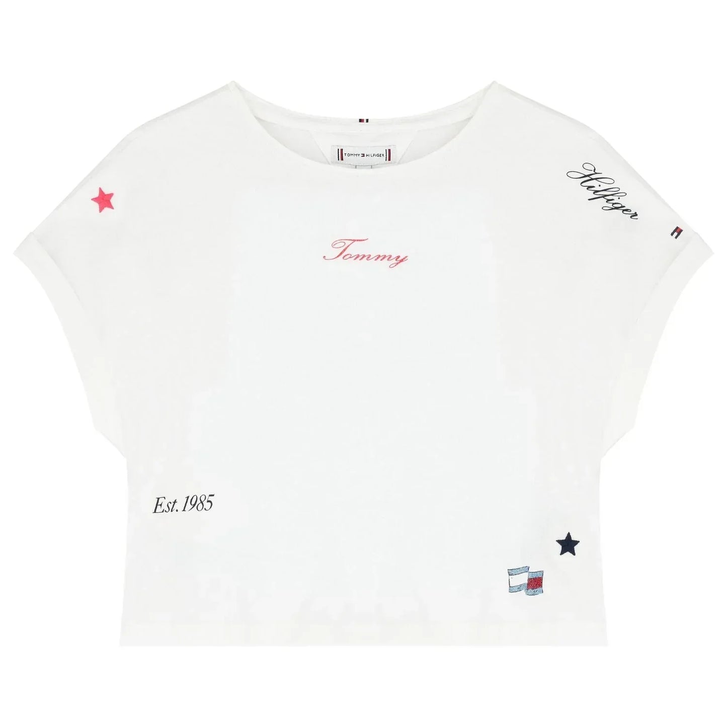 K STAR EMBROIDERED KNIT TOP SS 36243