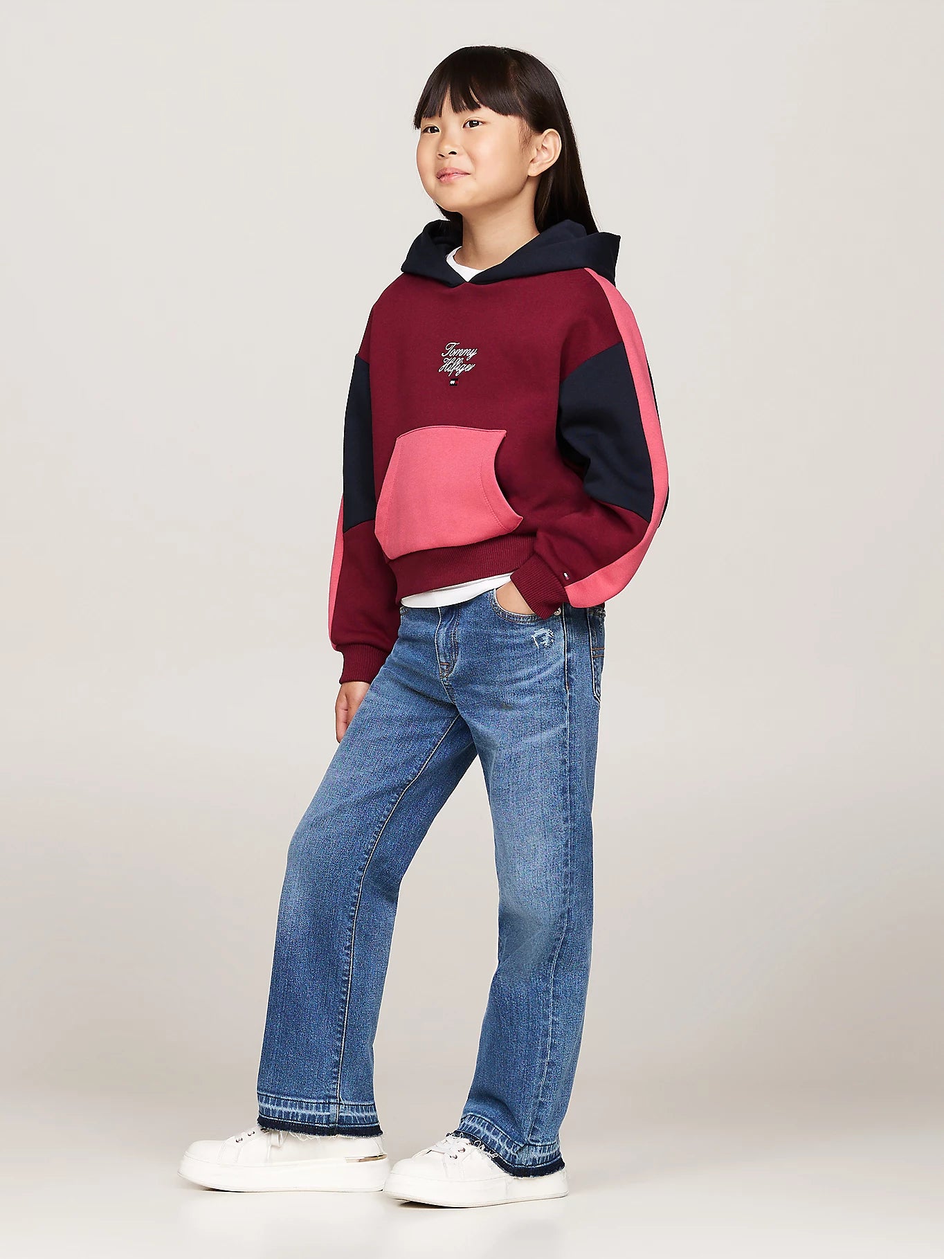 K COLORBLOCK HOODIE 233433