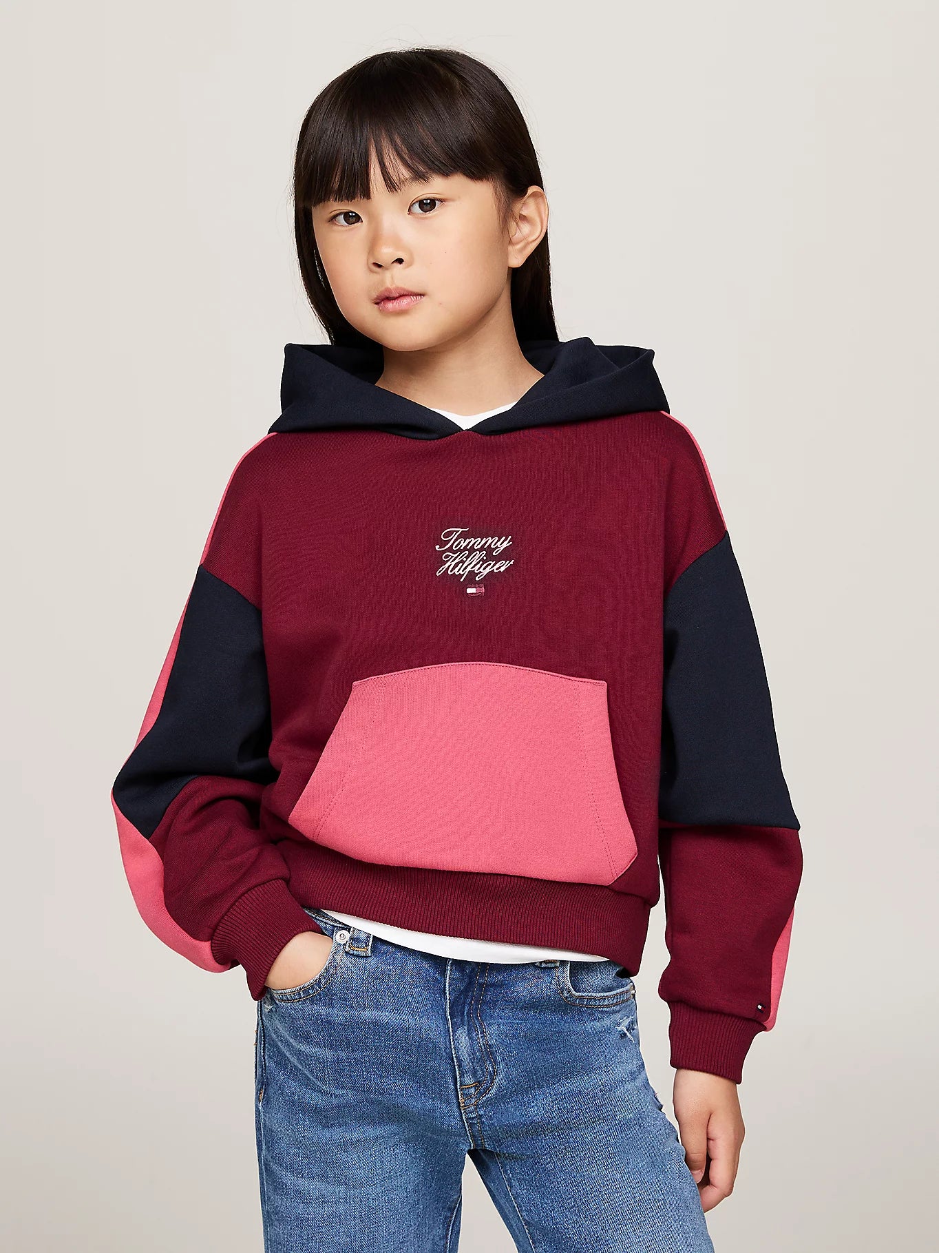 K COLORBLOCK HOODIE 233433