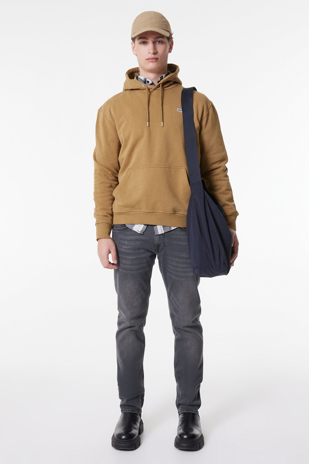 LEE PLAIN HOODIE YRY85