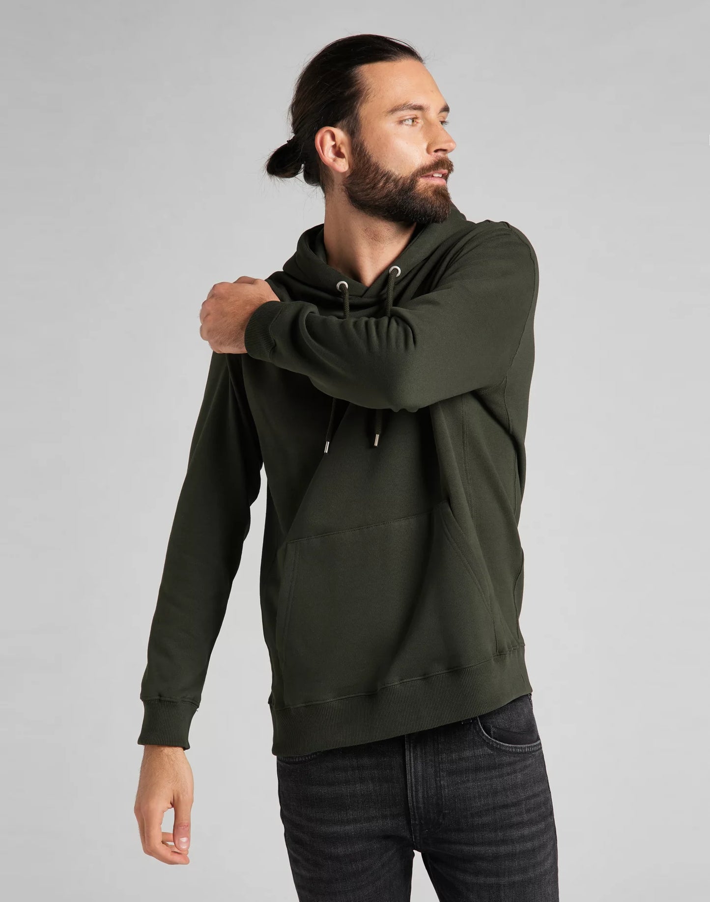 LEE PLAIN HOODIE YTJOJ
