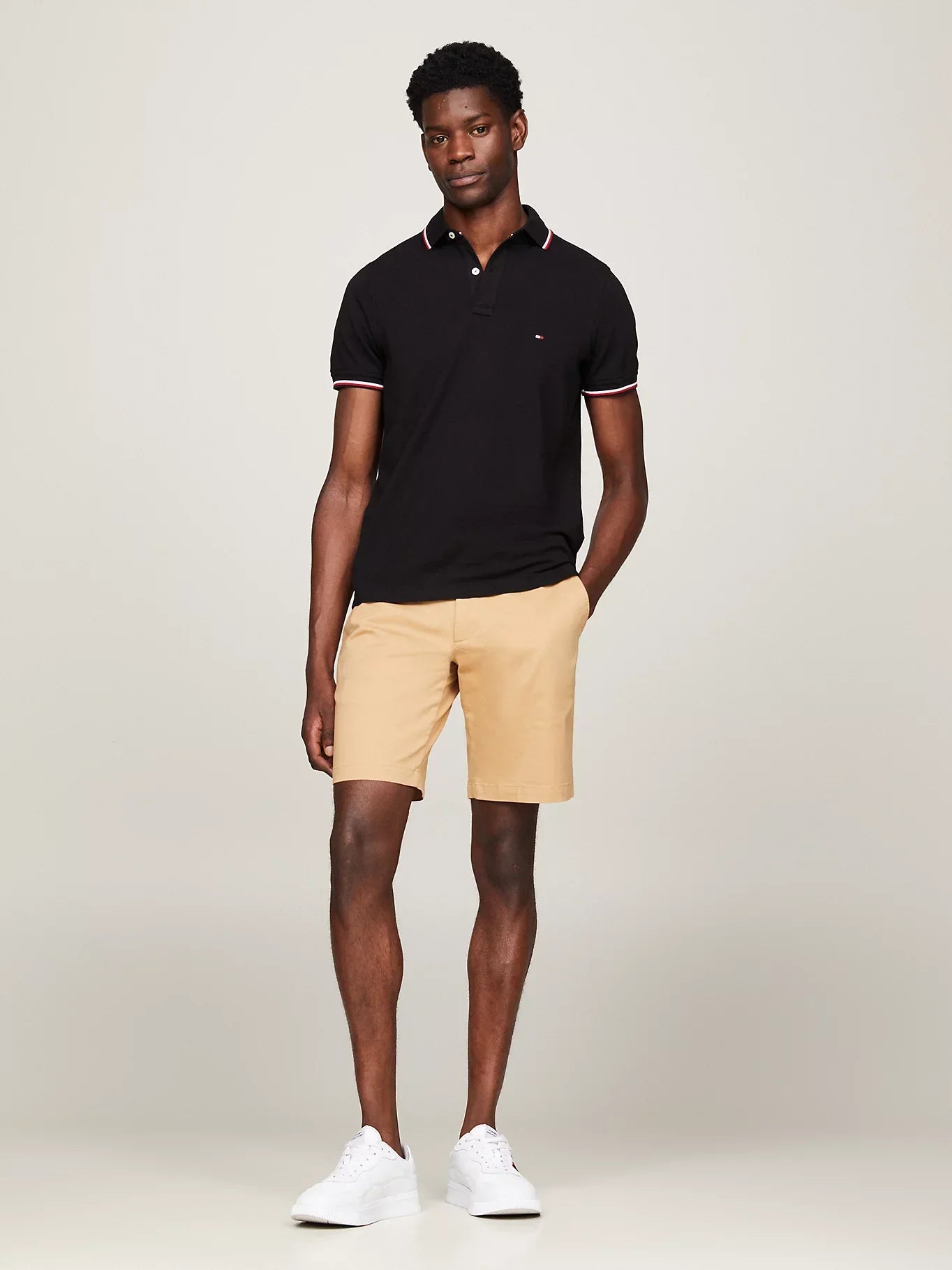 TOMMY TIPPED SLIM POLO 156433