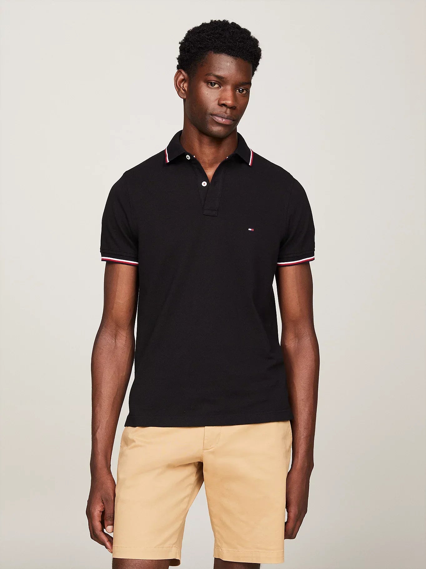 TOMMY TIPPED SLIM POLO 156433