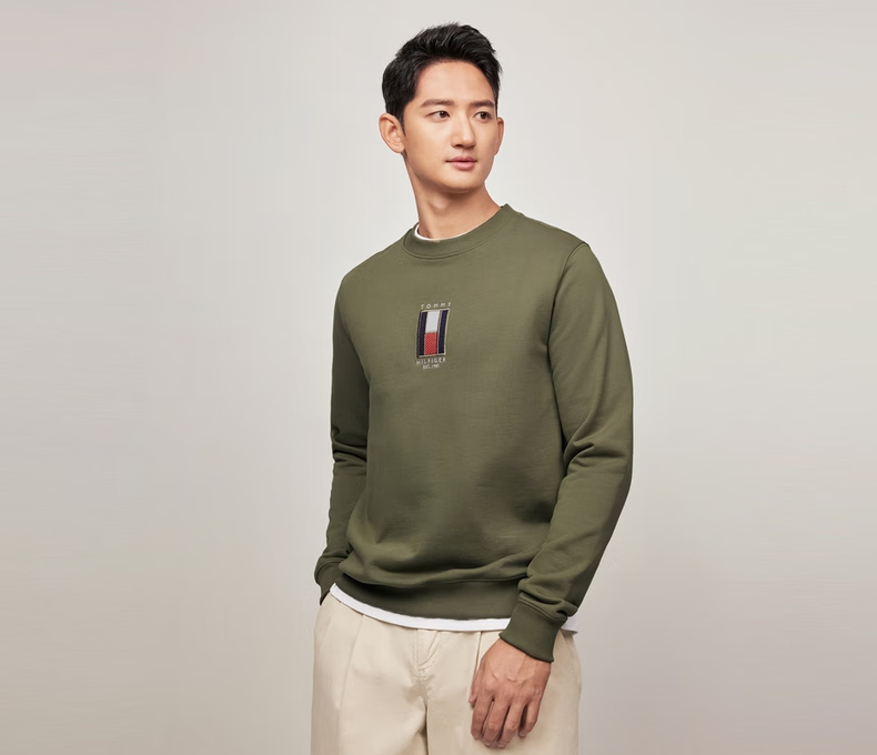 VERTICAL FLAG SWEATSHIRT 235152