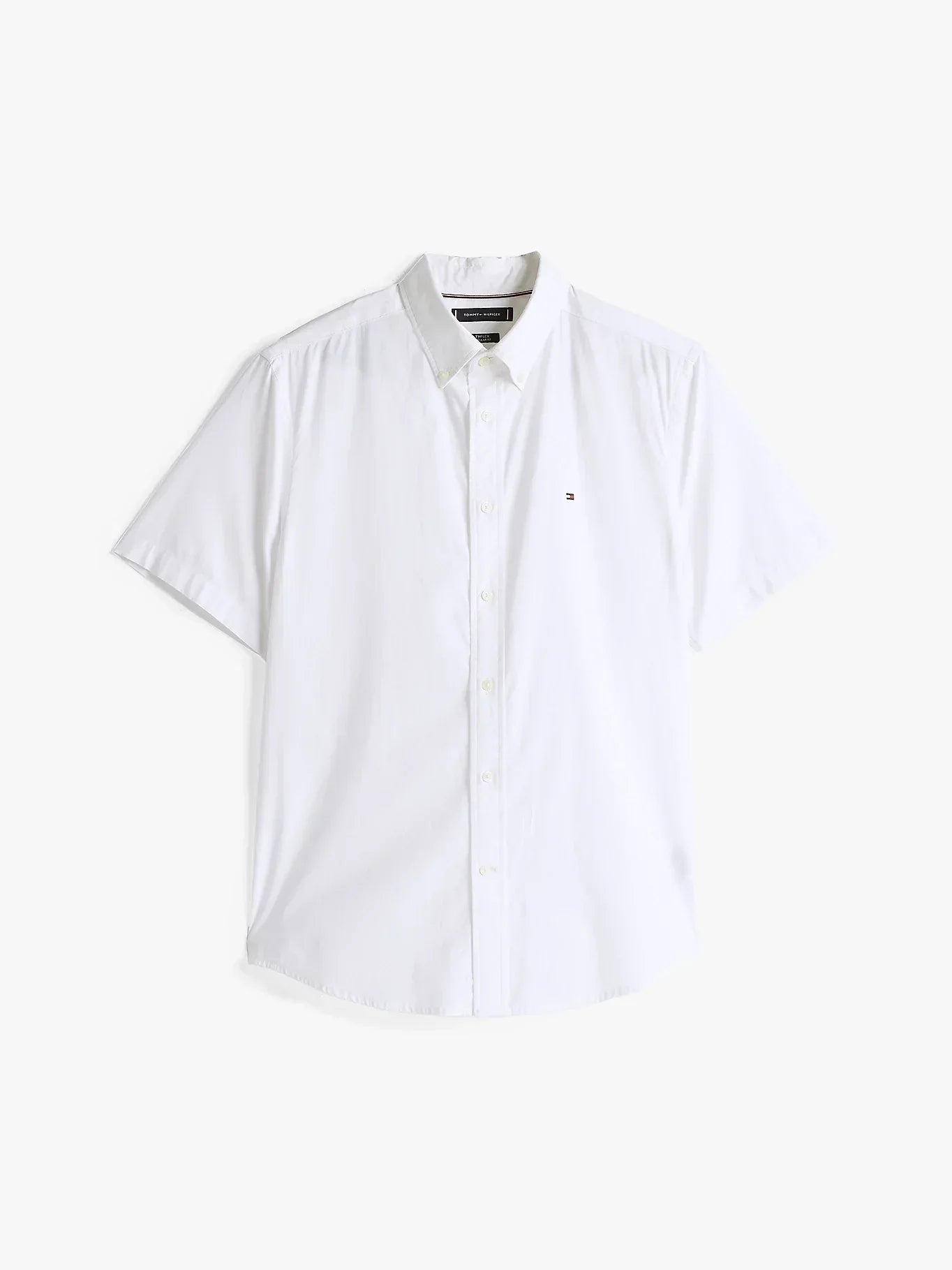 FLEX POPLIN SOLID S/S SHIRT 240605