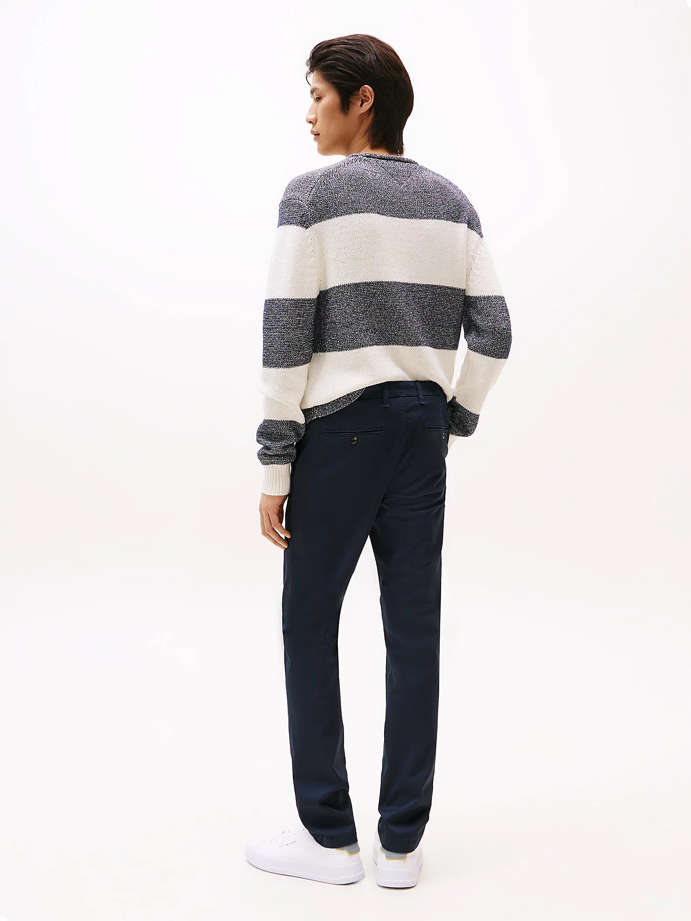 BLEECKER PRINTED STRUCTURE CHINO 237533