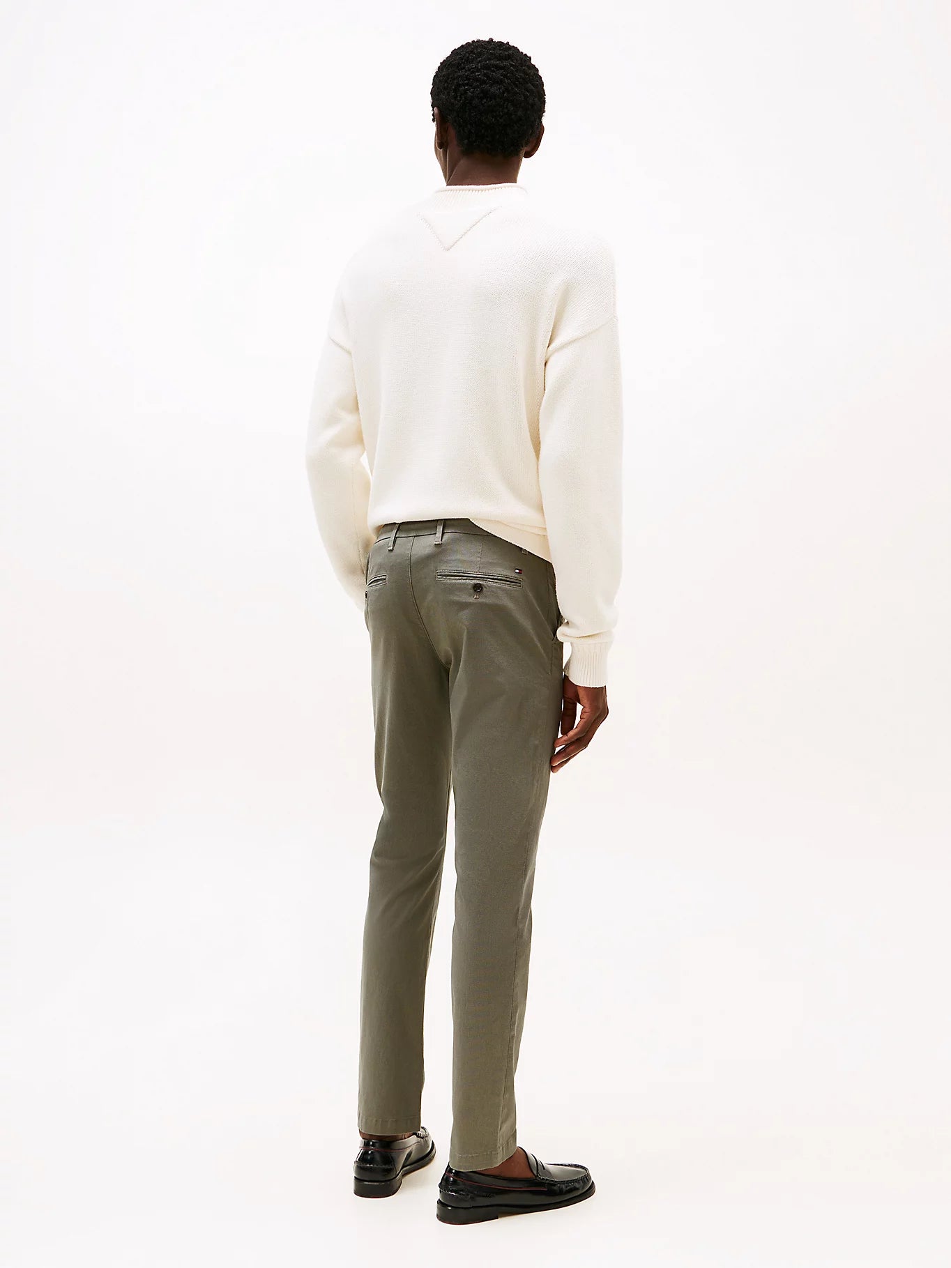 BLEECKER PRINTED STRUCTURE CHINO 237534