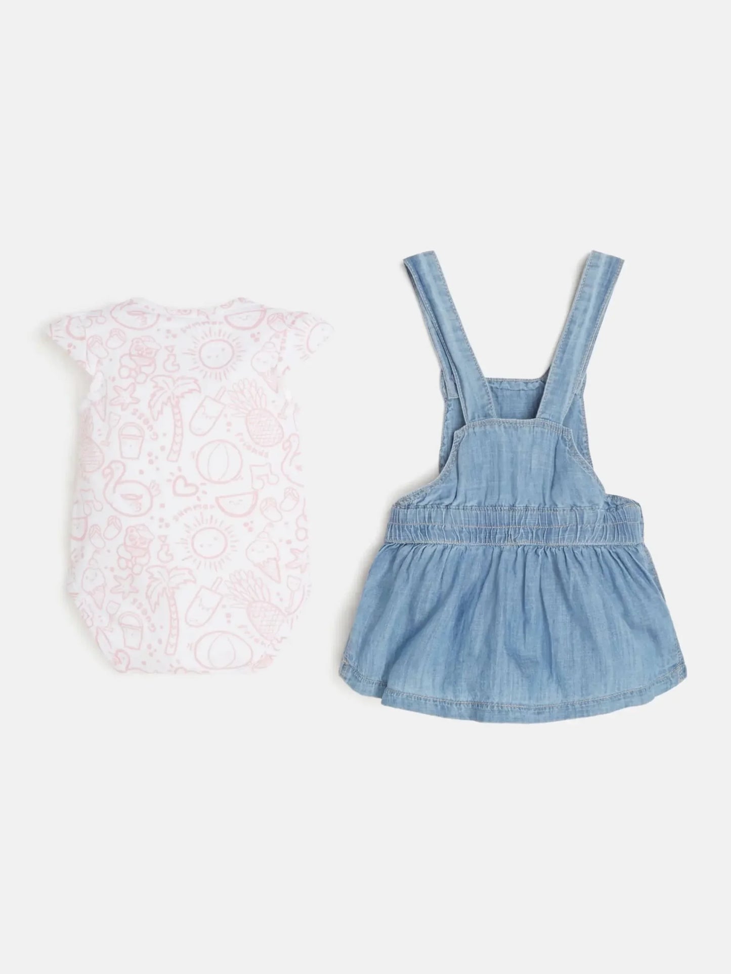 SET SS BODY + SKIRTA - STRETCH JERSEY 180 SOLID S2GG09J1300 P65D