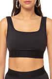 AILEEN ACTIVE BRA - RECYCLED BASIC KNIT V2GP08MC049 JBLK