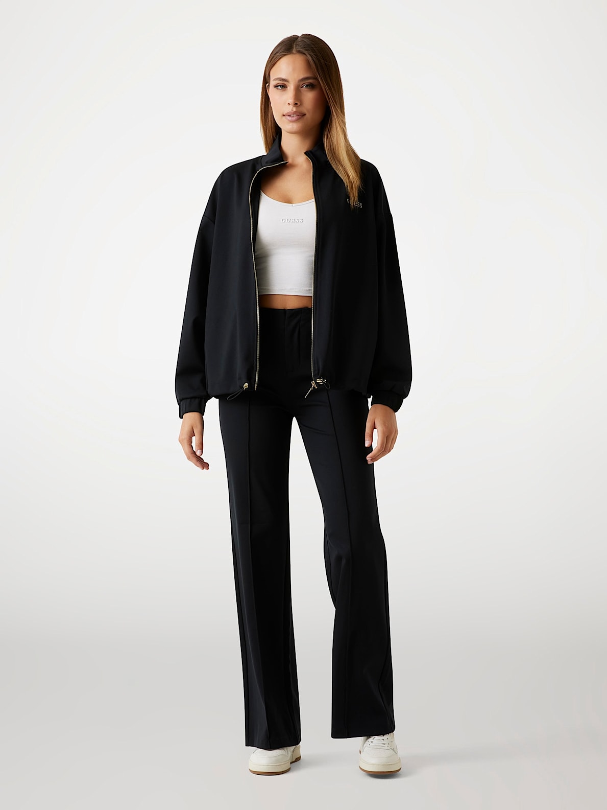 CARLA HIGH NECK ZIP JACKET KCX42 JBLK