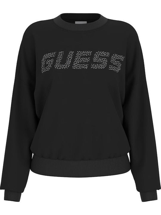 PRIMULA RHINESTONES CN SWEATSH KCRP0 JBLK