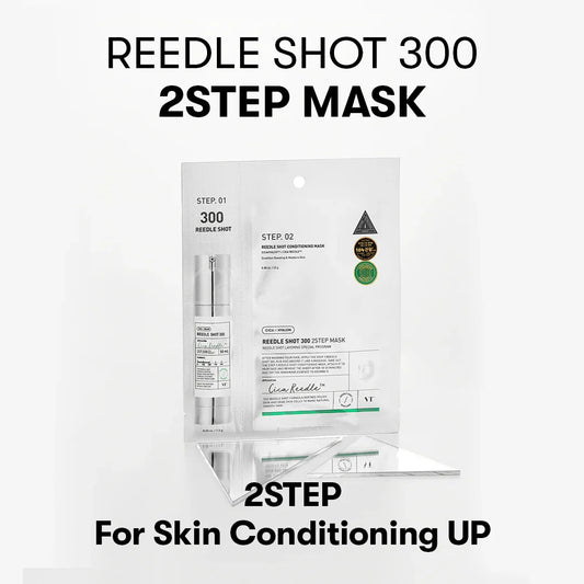 Reedle Shot Microneedle Essence 2-Step Mask
