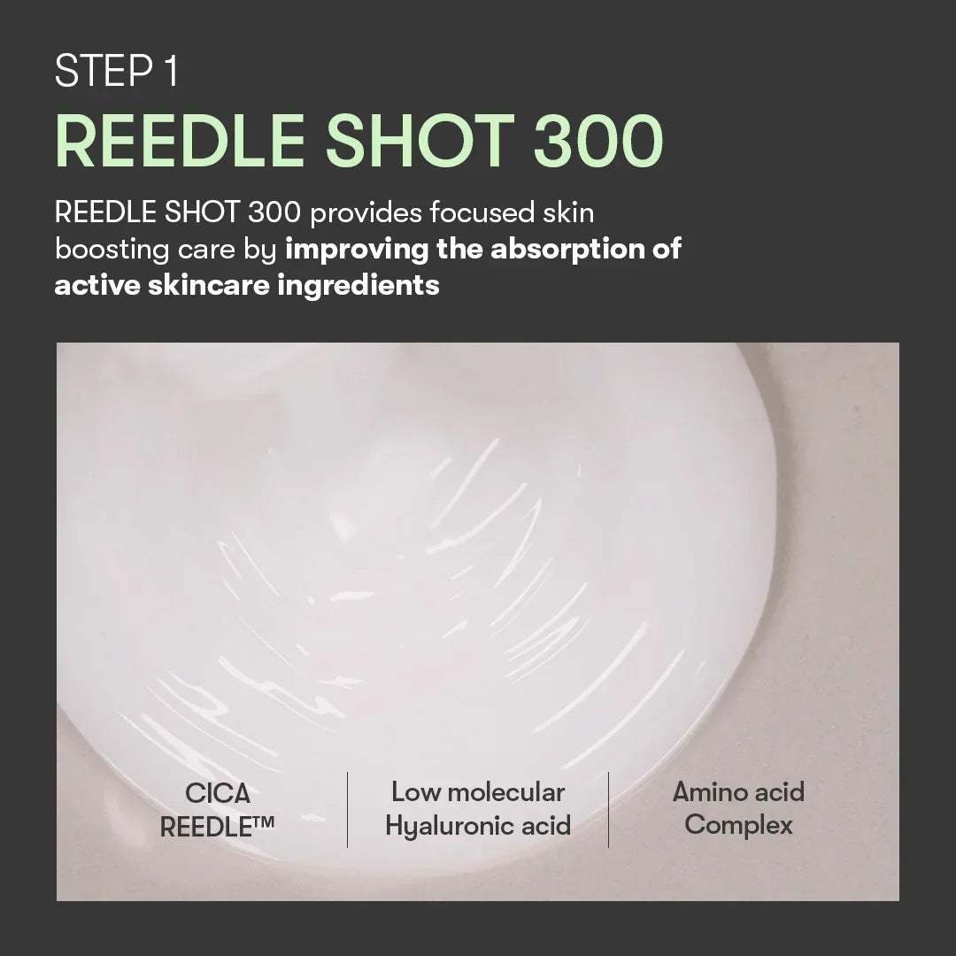 Reedle Shot Microneedle Essence 2-Step Mask