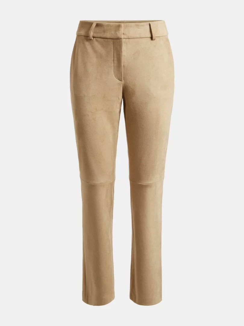 EVELINA PANTS - SOFT TOUCH FAUX SUEDE W1BB09WE0L0 G1V2