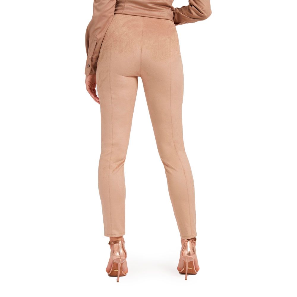 ES MAYA LEGGINGS - SOFT TOUCH FAUX SUEDE W1YB90WE0L0 G137