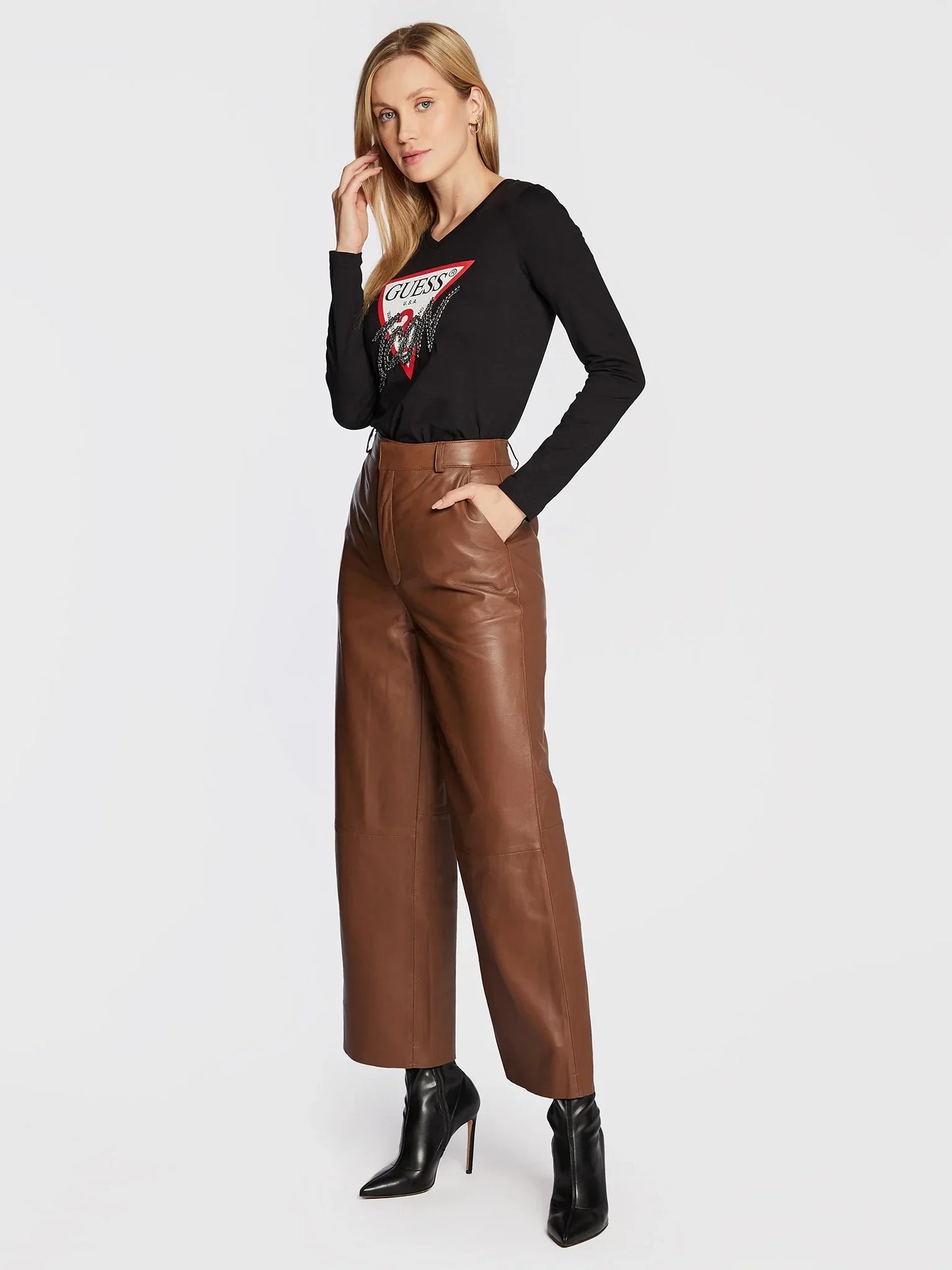 LS VN ICON TEE - IC2 ORGANIC STREAM JERSEY 180 W2BI39I3Z13 JBLK