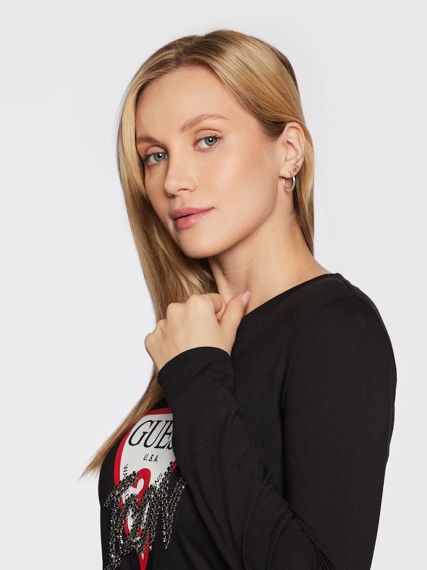LS VN ICON TEE - IC2 ORGANIC STREAM JERSEY 180 W2BI39I3Z13 JBLK