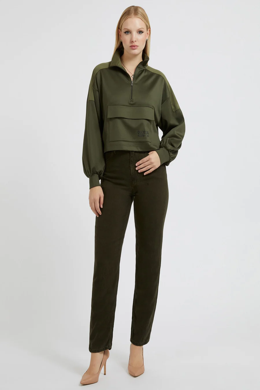 LAILA SWEATSHIRT - ECO POLISH PONTE W2BQ19KB7K2 G8X8