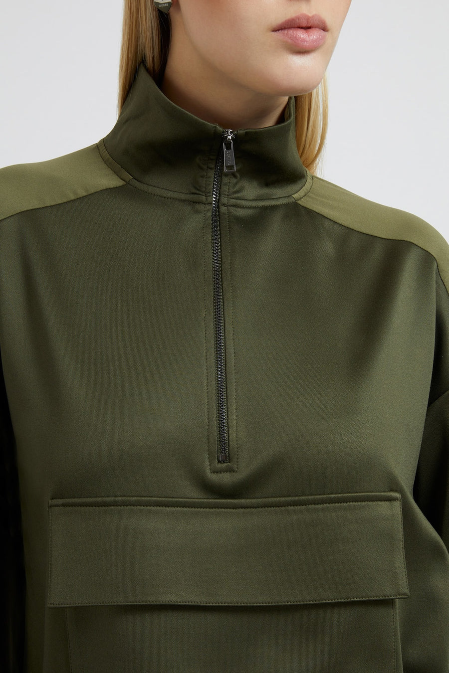 LAILA SWEATSHIRT - ECO POLISH PONTE W2BQ19KB7K2 G8X8