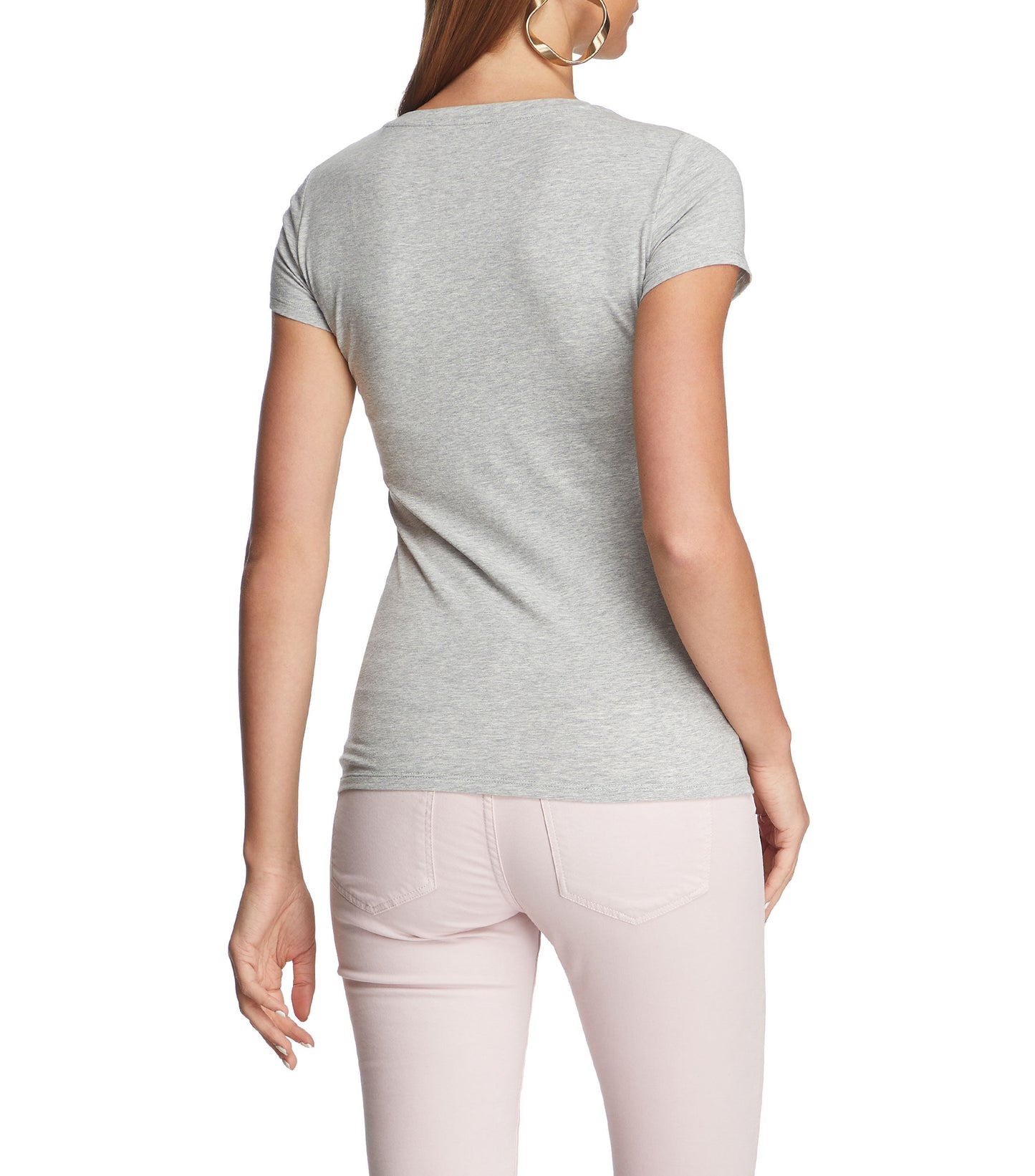 SS CN BRYANNA TEE - STRETCH JERSEY 180 SOLID W2YI28J1300 LMGY