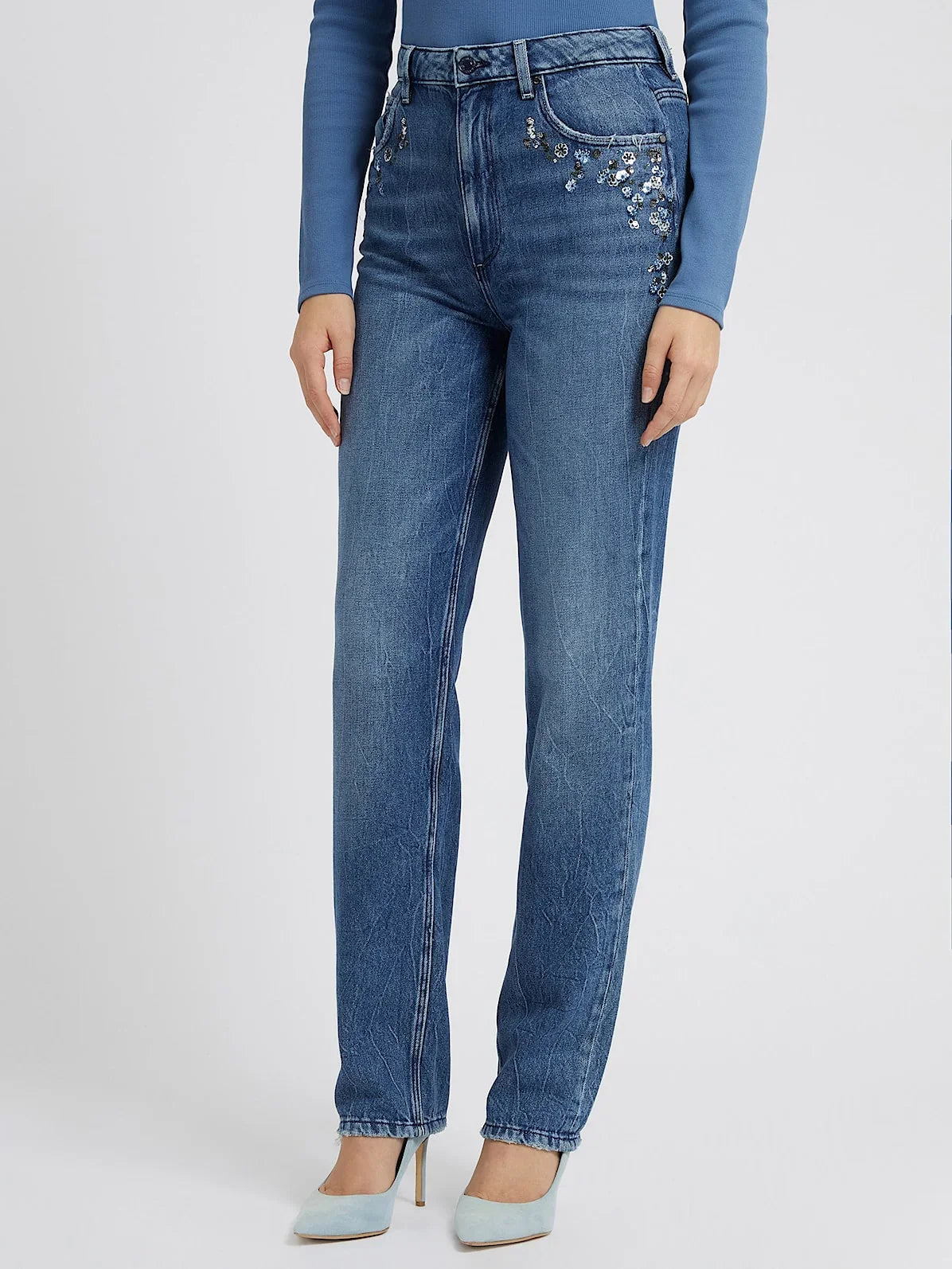 MOM JEAN - ECO CONFIDENCE RG INDIGO W3RA21D4VI3 BSEQ