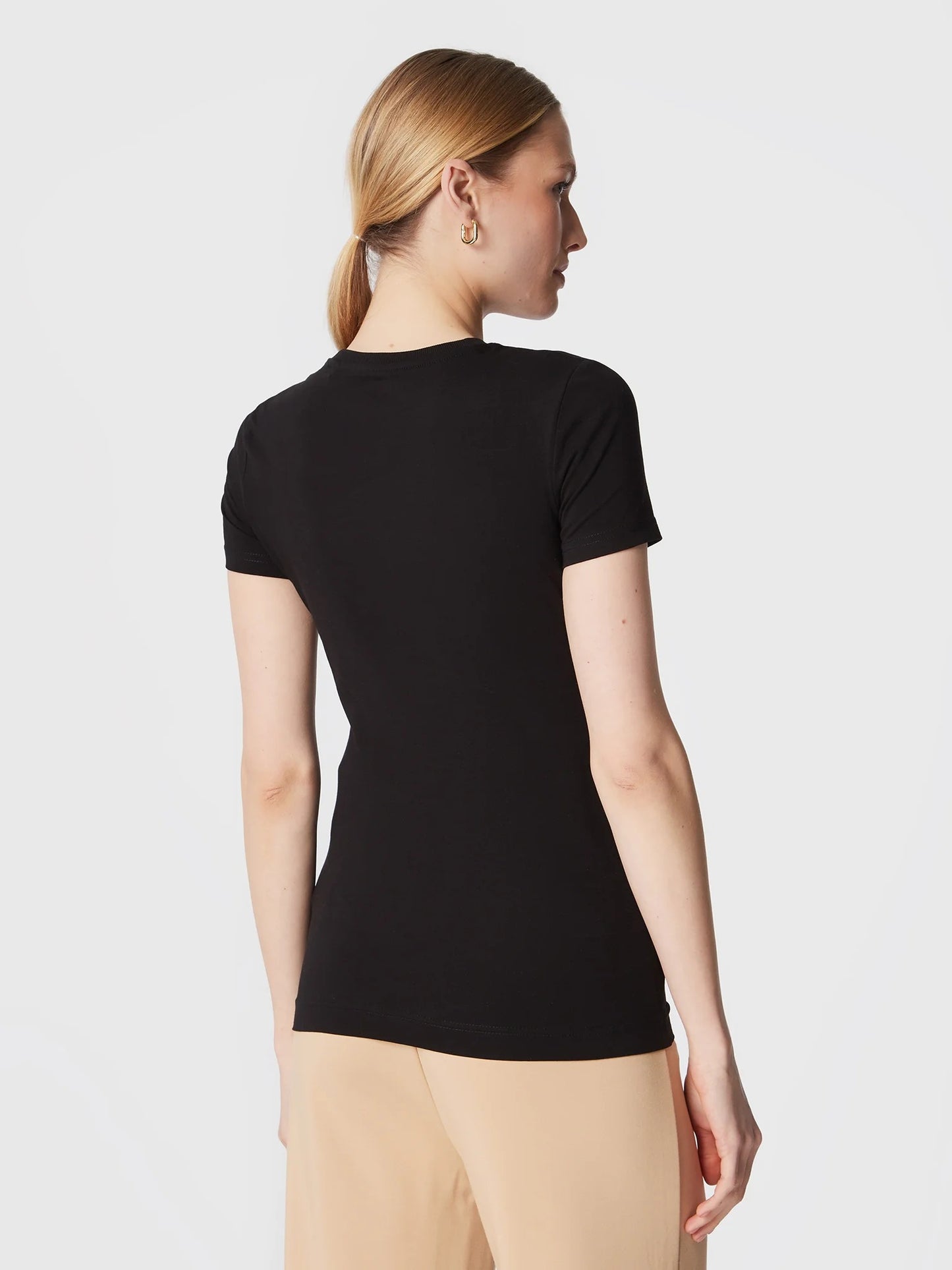 SS CN ALVA TEE - MID ORGANIC STRETCH JERSEY 180 W3RI18J1314 JBLK