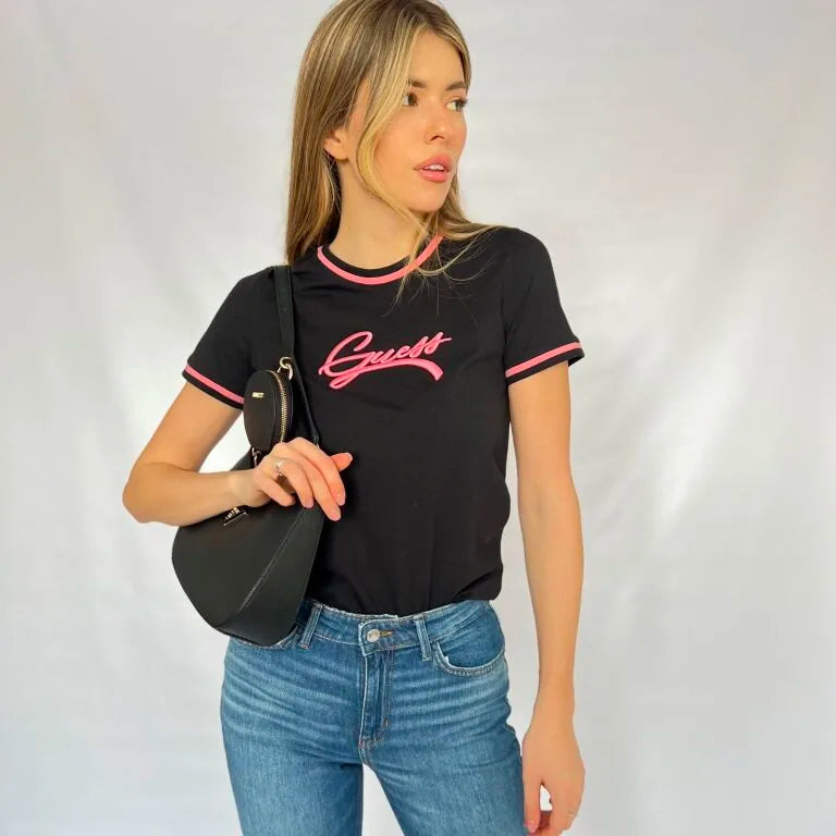 SS CN CAMILA TEE - ORGANIC STREAM JERSEY 180 W3RI31I3Z11 JBLK