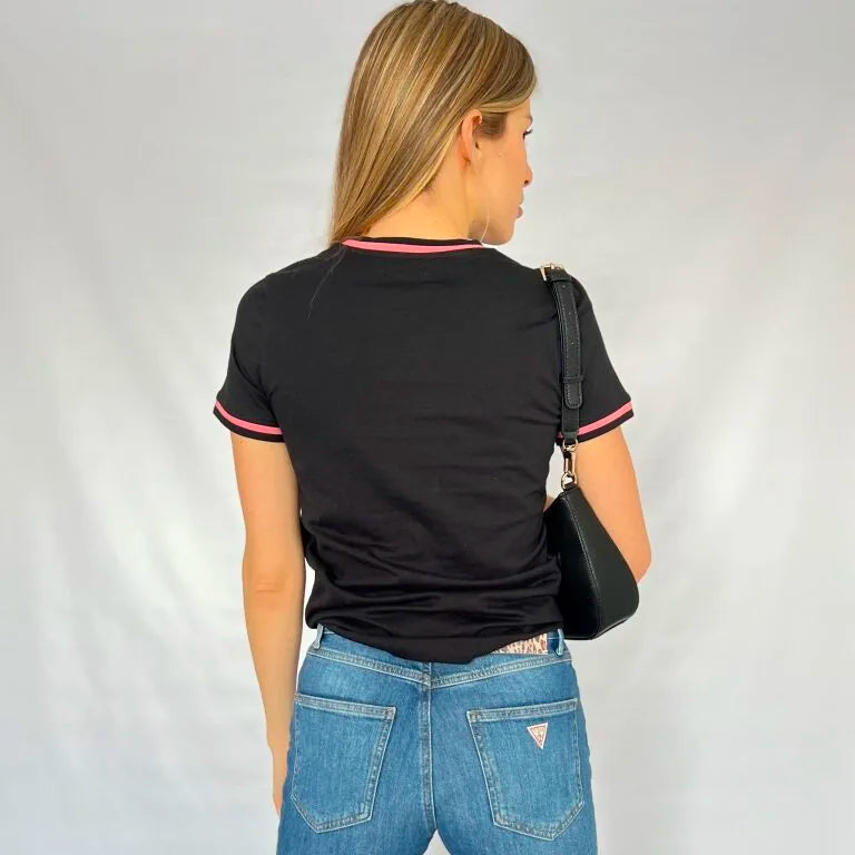 SS CN CAMILA TEE - ORGANIC STREAM JERSEY 180 W3RI31I3Z11 JBLK