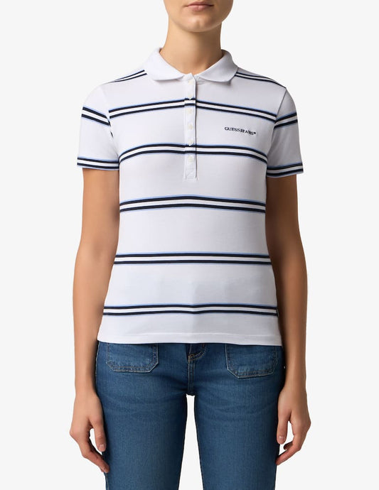 GJ SS SLIM STRIPE POLO KCYR1 S0A8