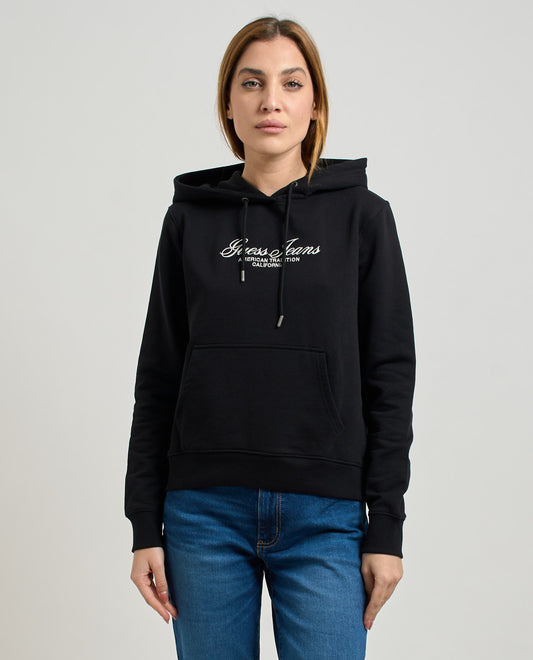 GJ HOOD REG SCRIPT SWEAT K68I4 JBLK