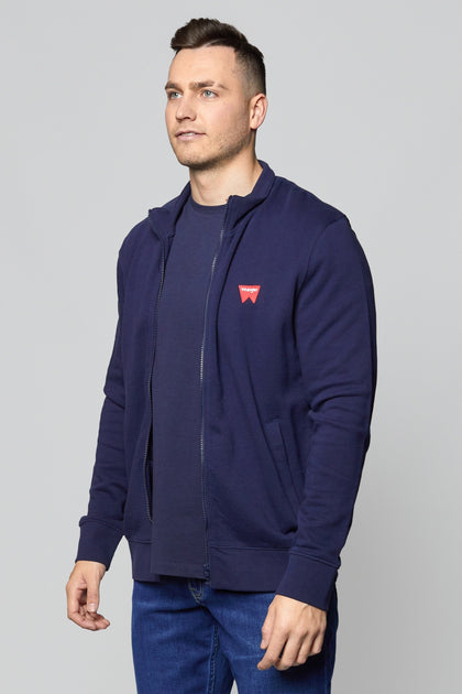 Wrangler FUNNEL NECK ZIP SWS 5HA114