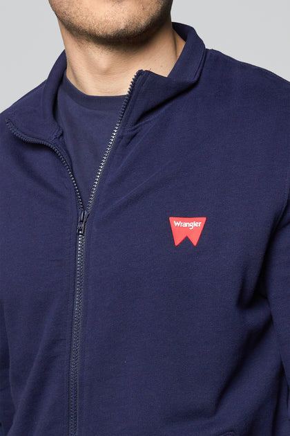 Wrangler FUNNEL NECK ZIP SWS 5HA114