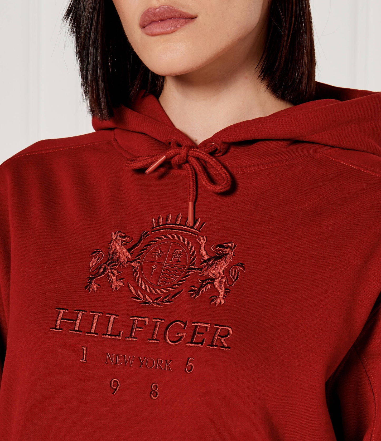 MDRN REG VARSITY CREST HOODIE 235362