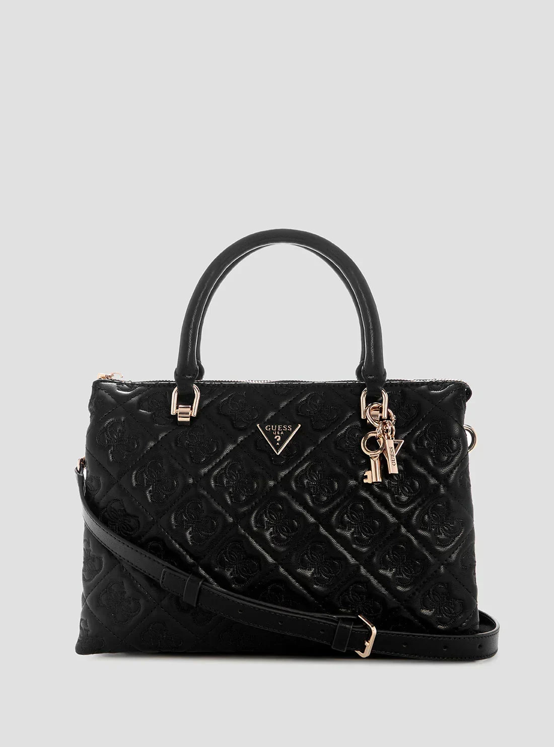 ADELASIA MULTI COMP SATCHEL BLA - LUX54