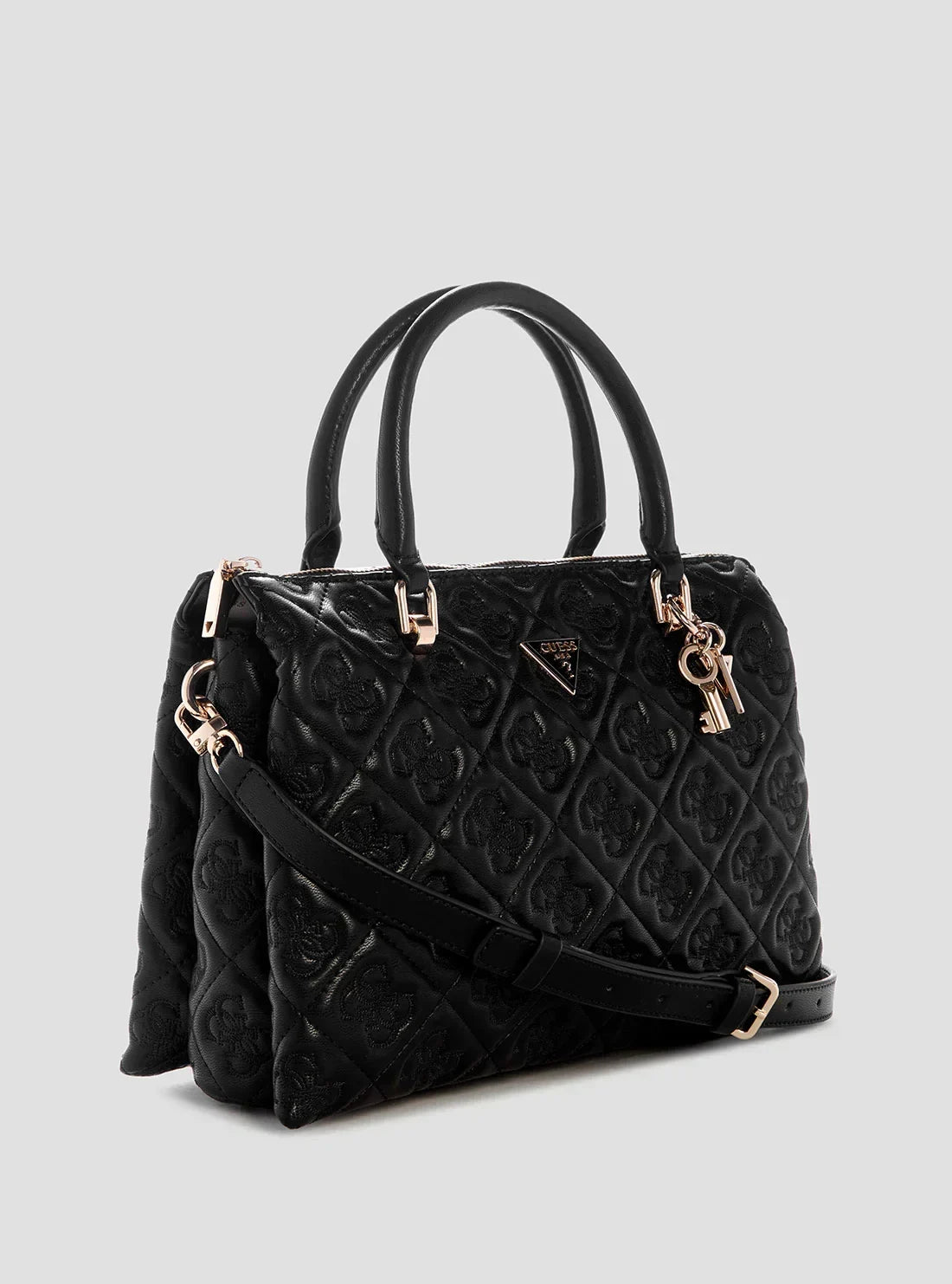 ADELASIA MULTI COMP SATCHEL BLA - LUX54