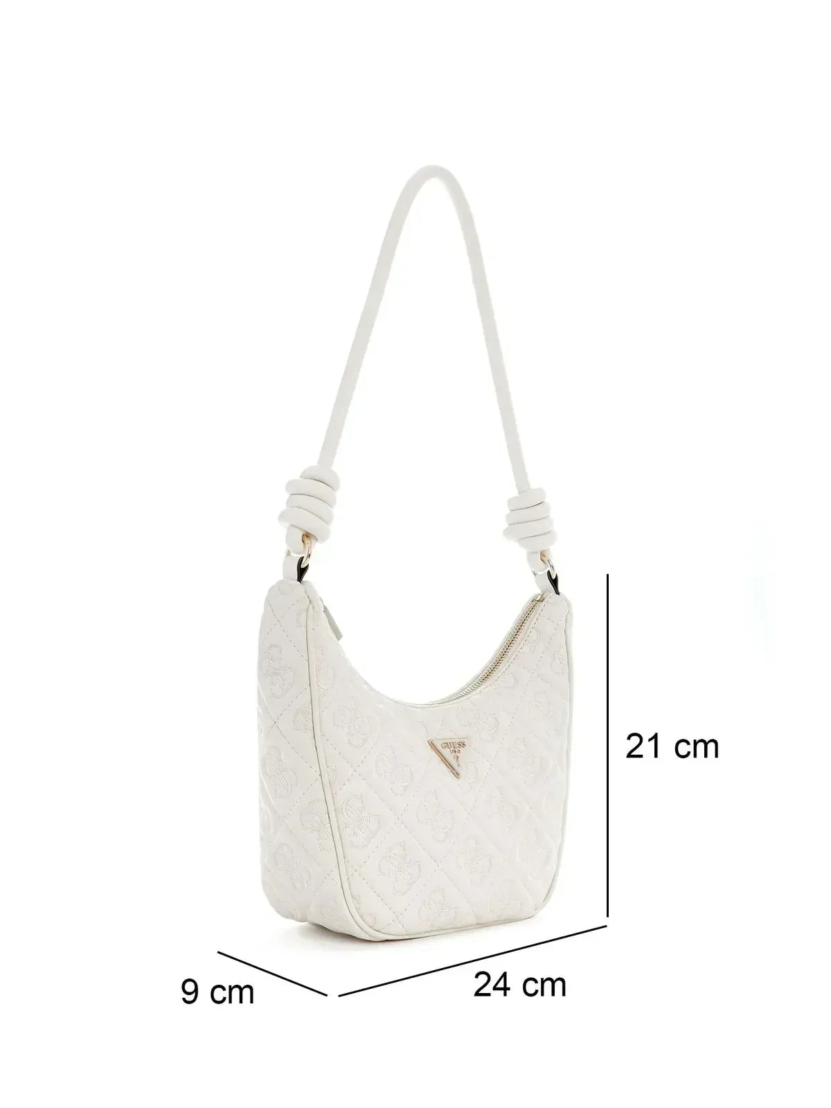 ADELASIA TOP ZIP SHOULDER BAG OFF - LUX54