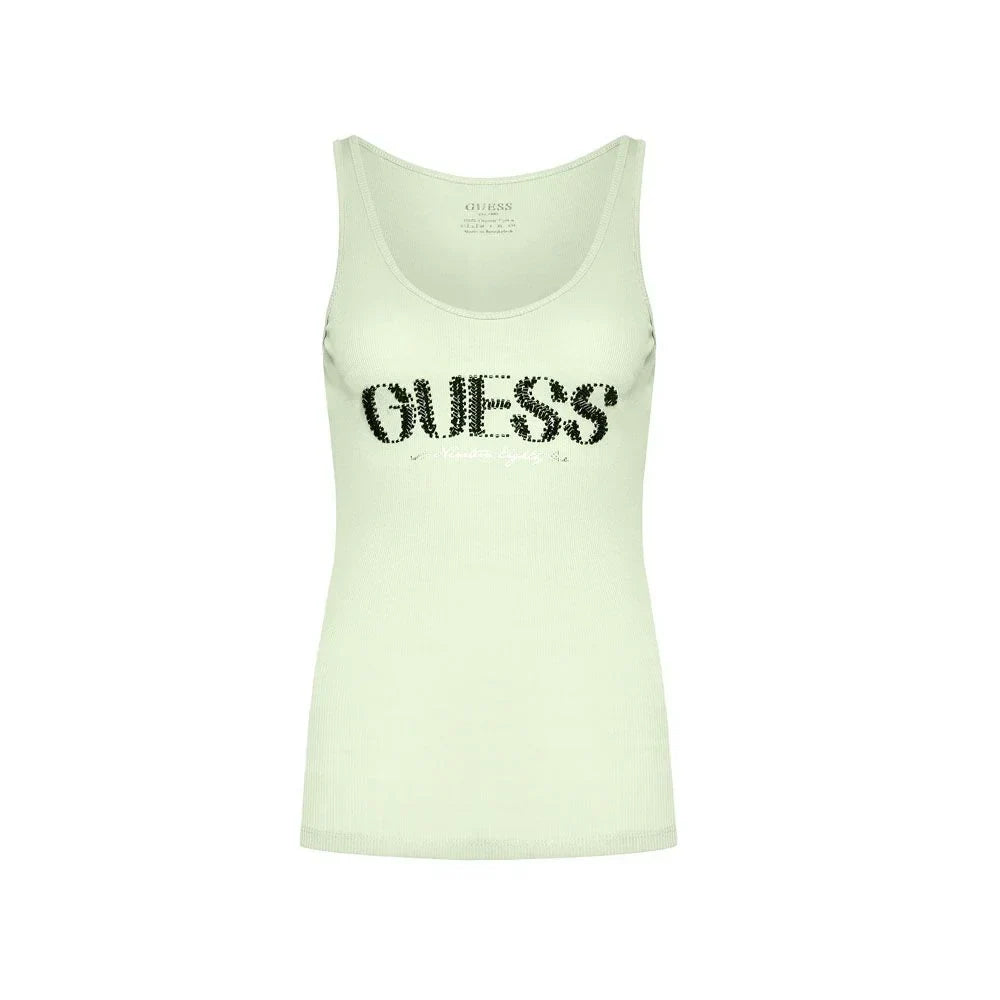 ATENA TANK TOP - ORGANIC GLAM RIB 190 W2GP09K1811 G8CR - LUX54