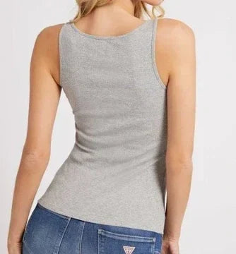 ATENA TANK TOP - ORGANIC GLAM RIB 190 W2GP09K1811 LMGY - LUX54