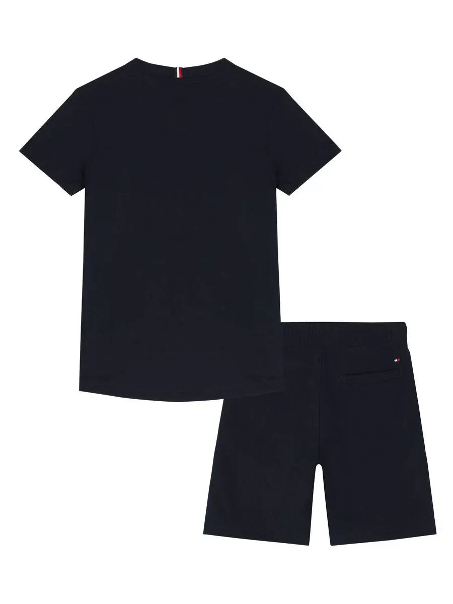 B ESSENTIAL COLORBLOCK SHORT SET 213607 - LUX54