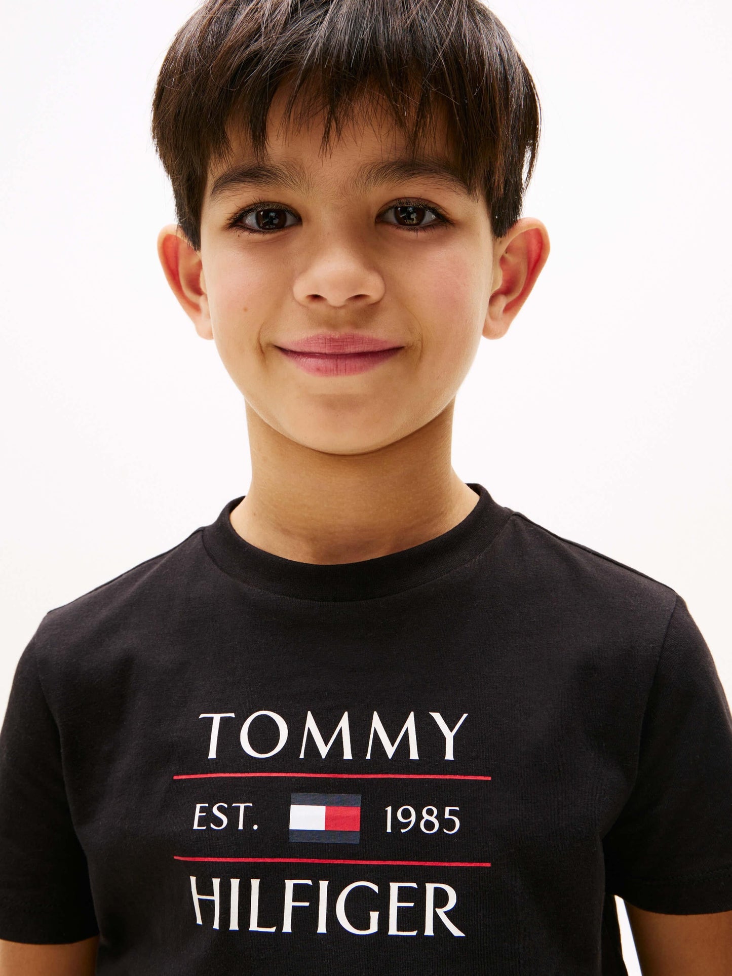 B TOMMY FLAG HILFIGER REG TEE SS 38394 - LUX54