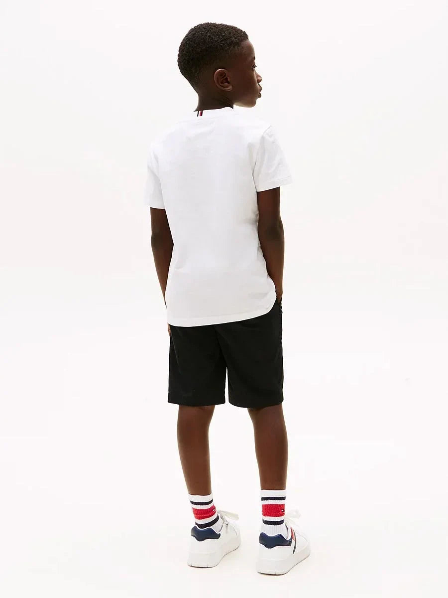 B TOMMY FLAG HILFIGER REG TEE SS 38403 - LUX54
